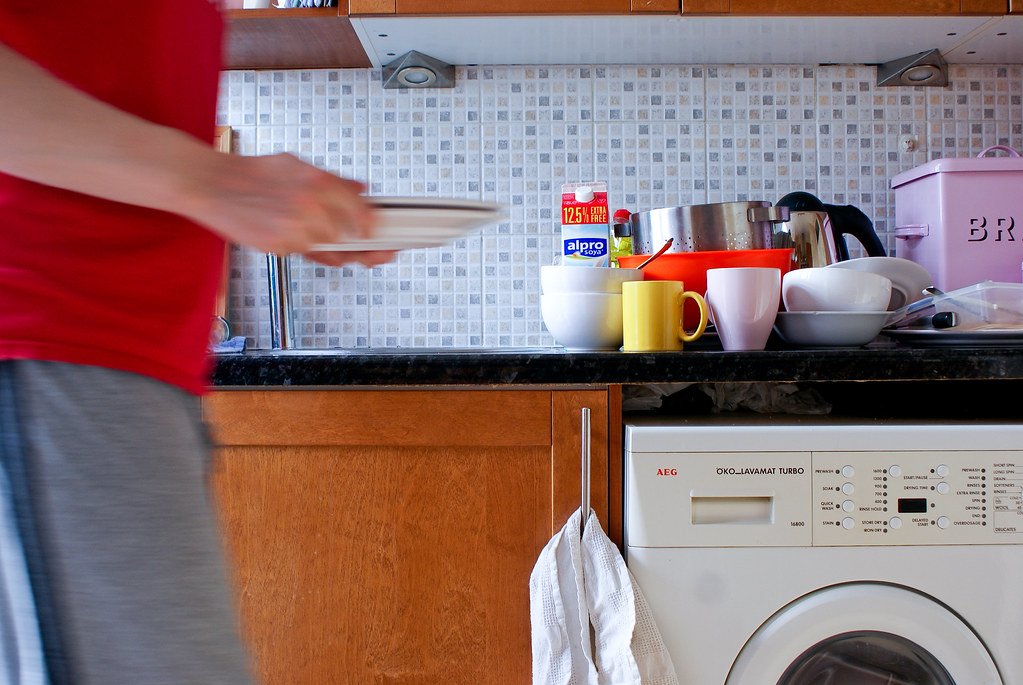 Freshly cleaned, tidy kitchen